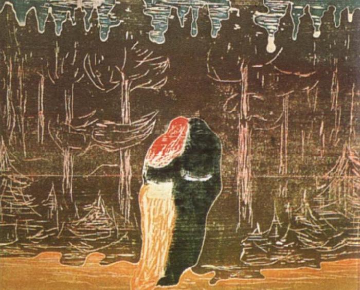 Forest, Edvard Munch